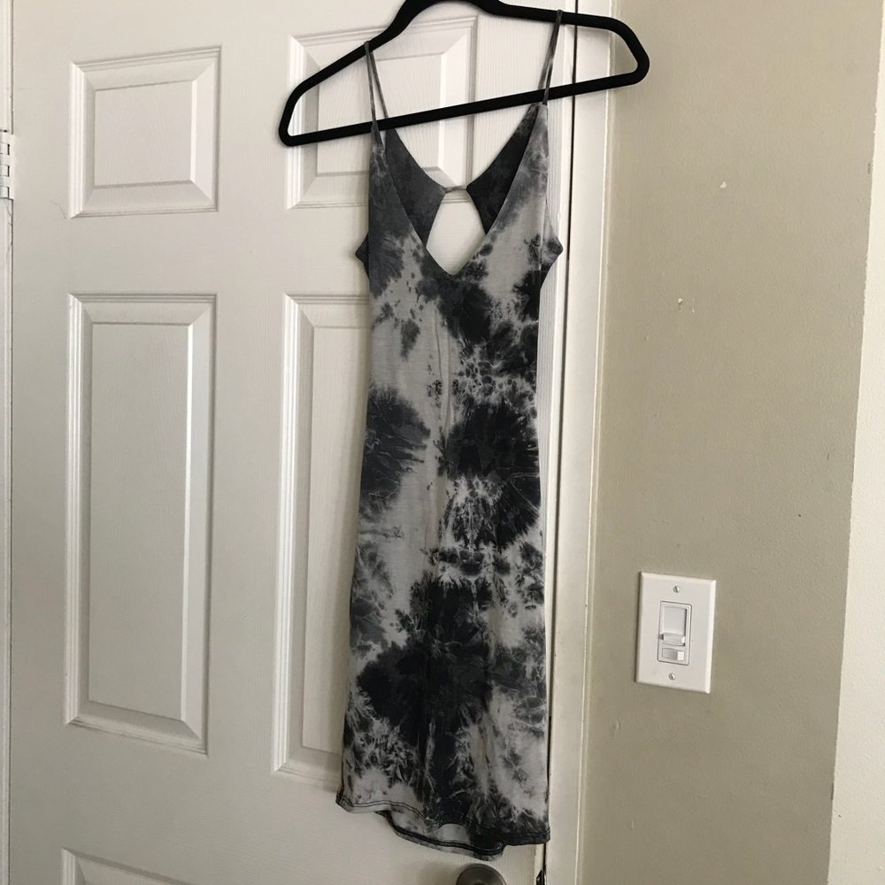 Open Back Mini Dress